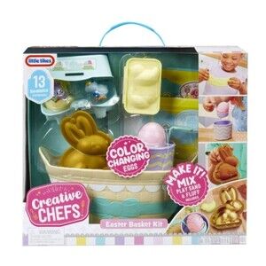 Little Tikes Creative Chefs Easter Basket Kit with 12 Accessories NEW